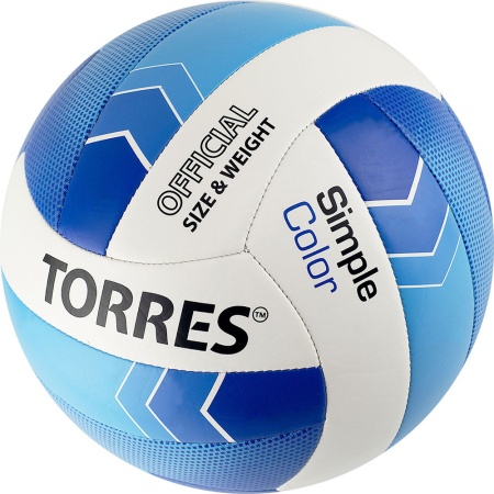 Купить Мяч волейбольный Torres Simple Color любительский р.5 в Жуковском 